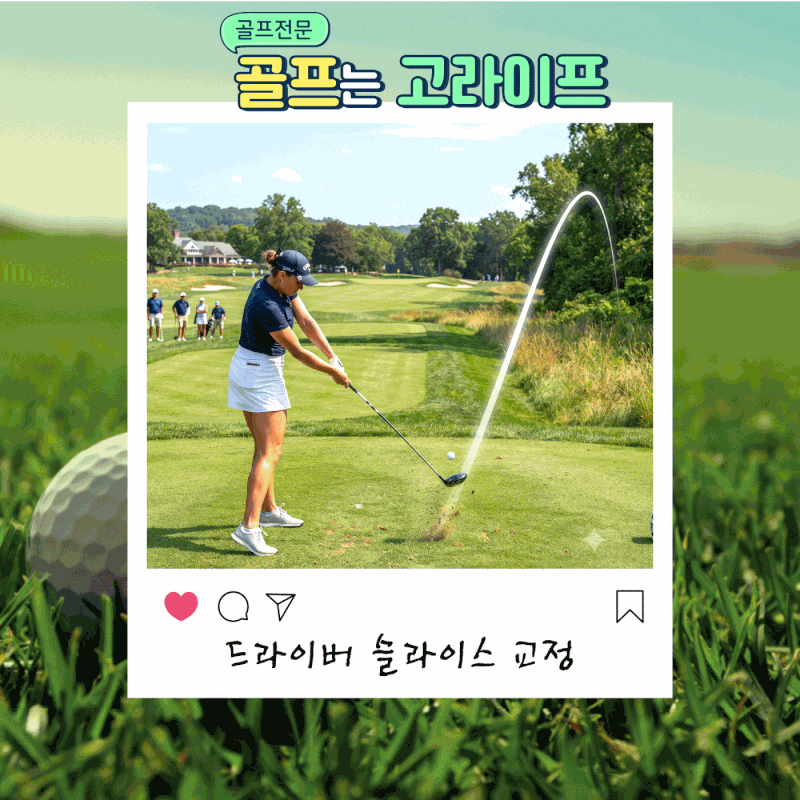드라이버 슬라이스 원인, 아웃인 스윙 때문만은 아니더라고요 (완전정복 ①)