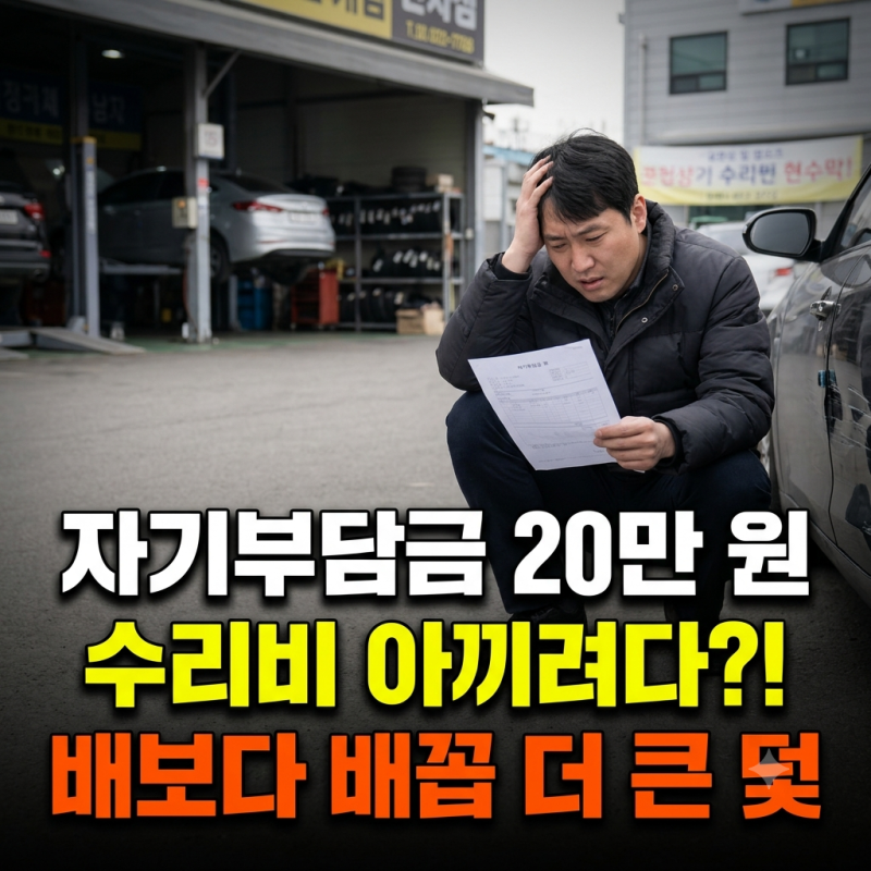 "혼자 긁고 50만 원 보험 처리했을 뿐인데…" 3년간 120만 원 뜯기는 자차 할증의 덫