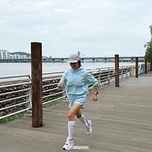 러닝모자 데상트 경량 러닝 나일론원단 캡모자 내돈내산 후기