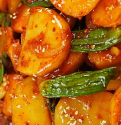 매콤꽈리고추 감자조림 맛있는 양념레시피 만드는법