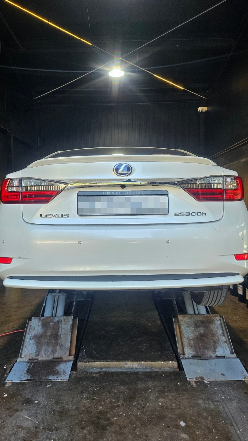 2017 렉서스 ES300h 리어 브레이크 소음 해결 방법