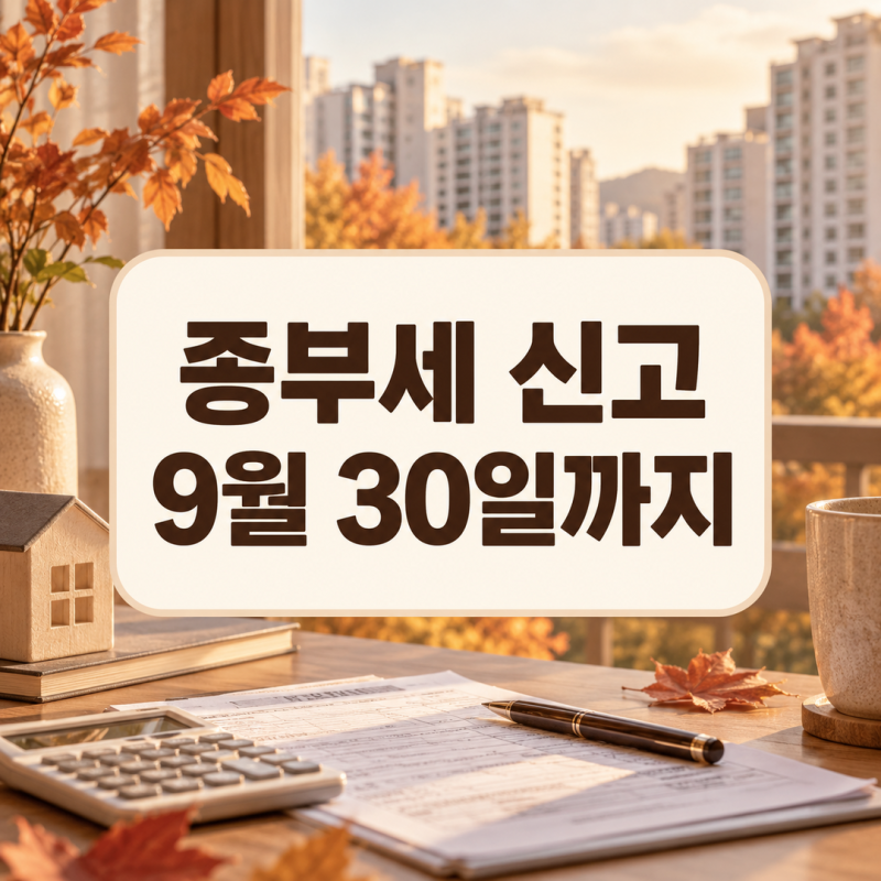 2026년 종부세 합산배제·과세특례 신고 가이드: 신청 방법부터 절세 팁까지