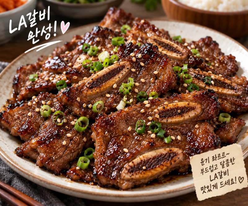 LA갈비 재는법 어렵지 않아요! 실패 없는 황금비율 공개