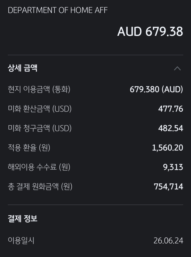 [호주 워홀] 준비 비용 총정리