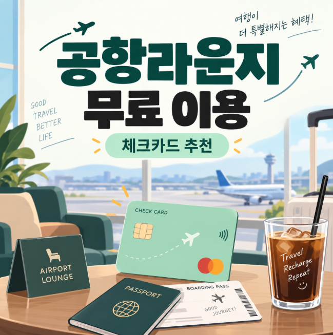 인천공항 라운지 카드 무료 체크 카드 추천｜신한SOL트래블·농협트래블리·국민스타플러스 ....