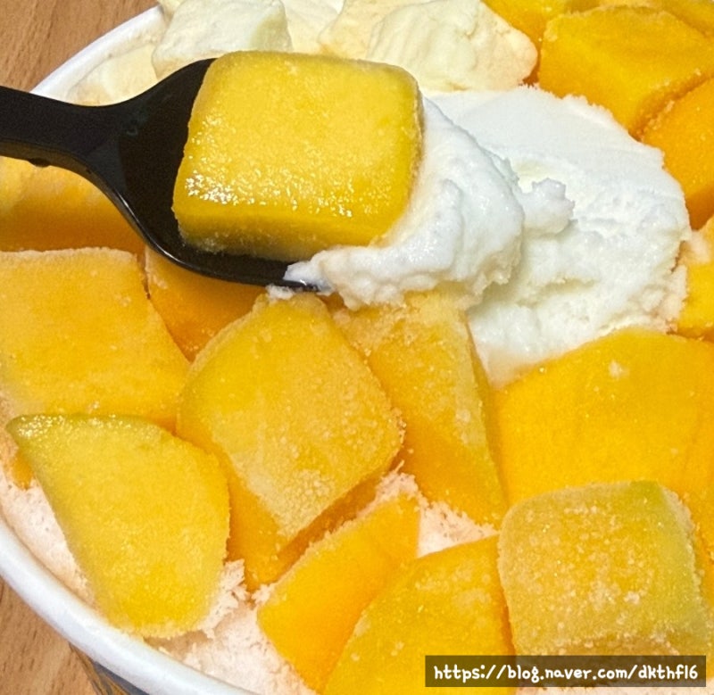 설빙을 반값에?!애플망고치즈 설빙 해피아워 50% 할인