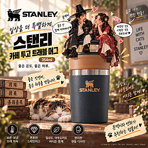 스탠리 카페 투고 트래블 머그 354ml