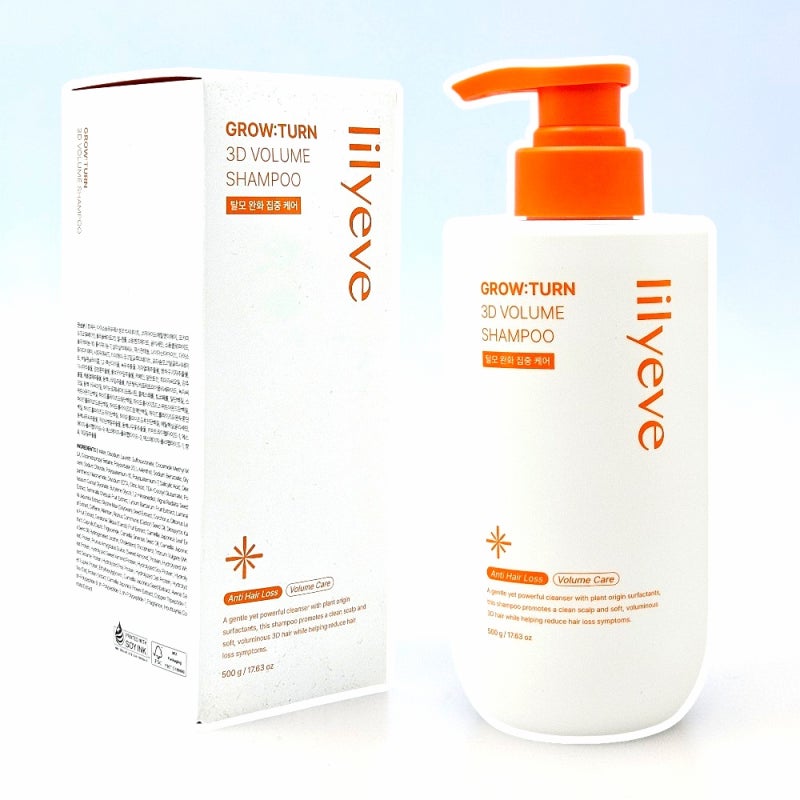 릴리이브 그로우턴 3D 볼륨 샴푸 대용량 500ml, 평평한 뿌리를 살리는 21,900원 리얼 후기