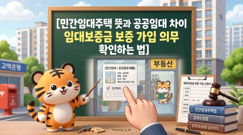 민간임대주택 이란 뜻과 공공임대 차이 임대보증금 보증 가입 의무 확인하는 법