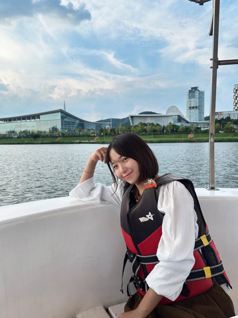 대전: 요즘 같은 날씨에 꼭 가야 할 데이트코스,,갑천수상스포츠체험장 동력보트 탑승후기 ! ....