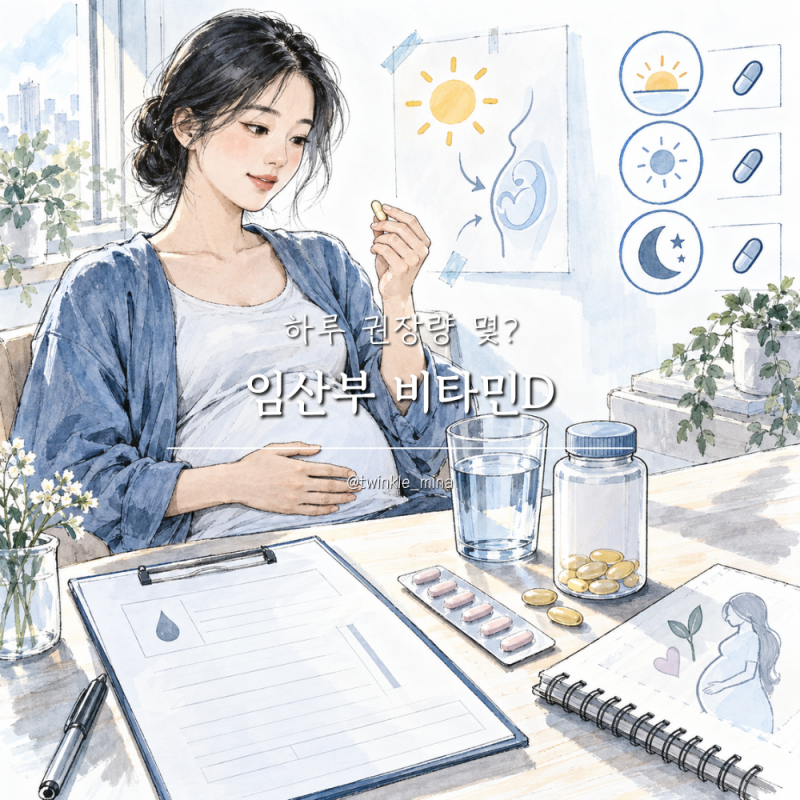 임산부 비타민D 수치 하루 권장량 몇? 섭취시간 알아보기