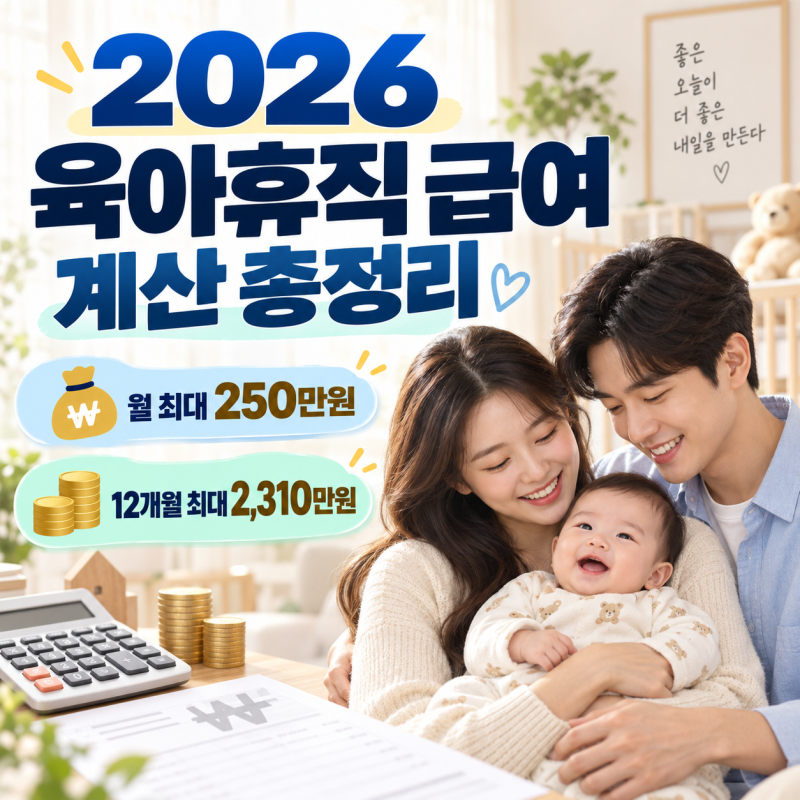 육아휴직 급여 계산 총정리 얼마나받을수있을까???????