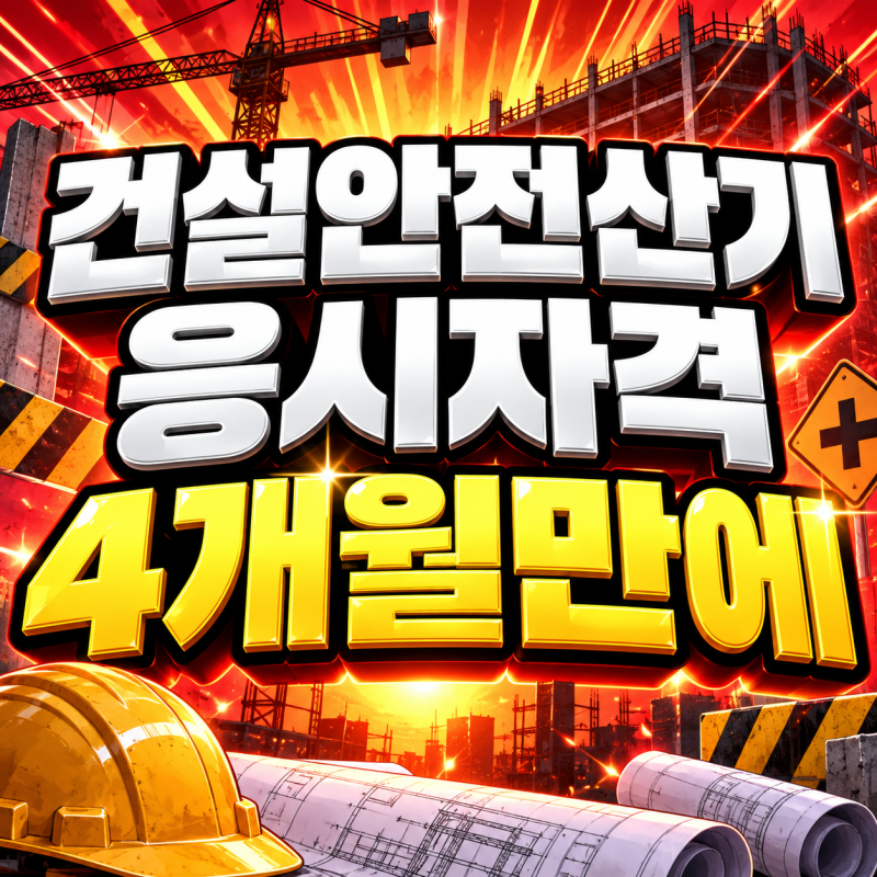 건설안전산업기사 응시자격 고졸도 만든 과정