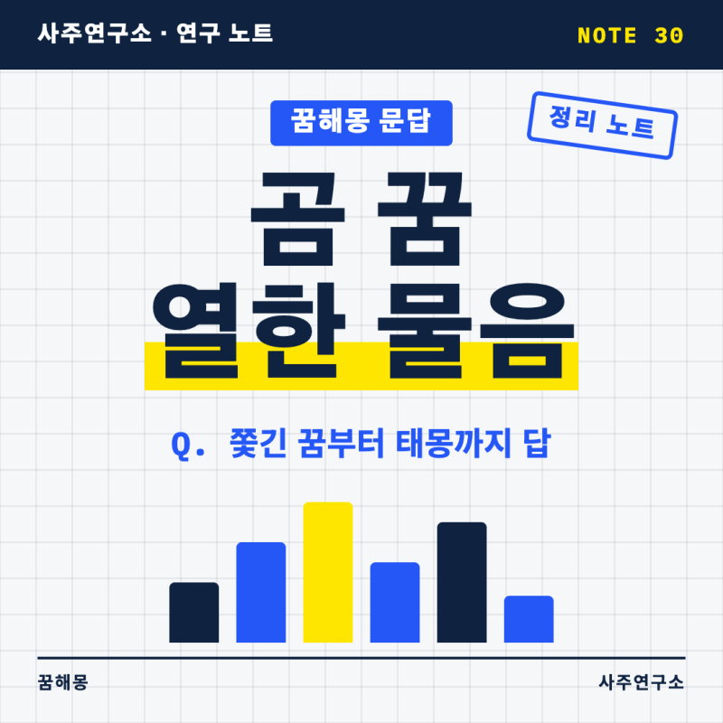 곰 꿈 궁금한 열한 가지, 쫓기는 꿈 등에 타는 꿈 태몽까지 답
