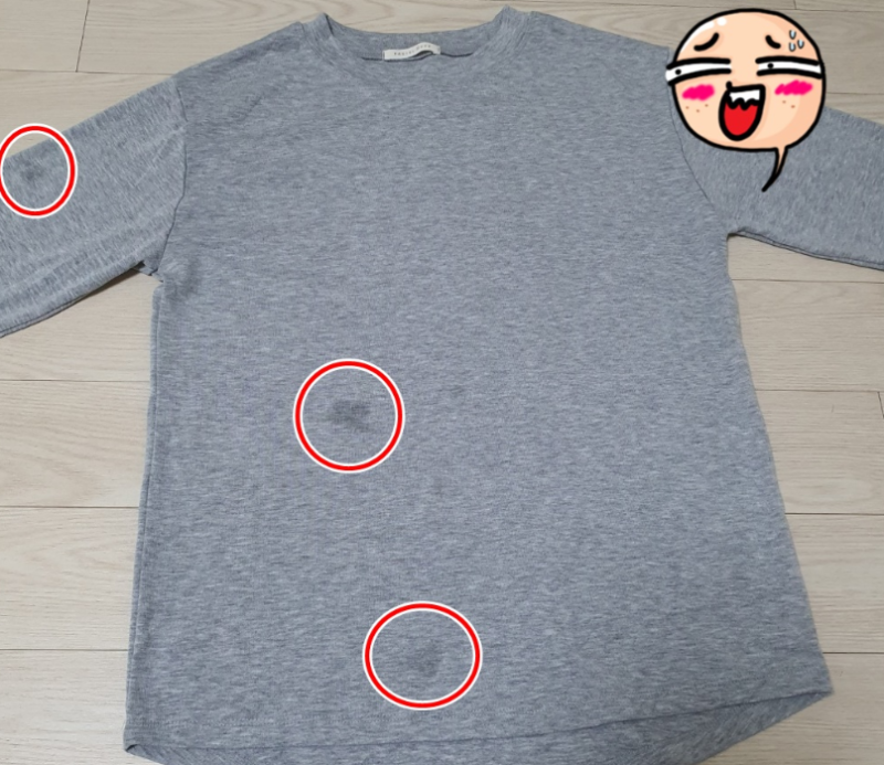 삼겹살 기름 튄 아끼는 옷, 세탁기 돌리기 전 '이것'만 바르면 5분 만에 해결완료! 옷 기름때 ....