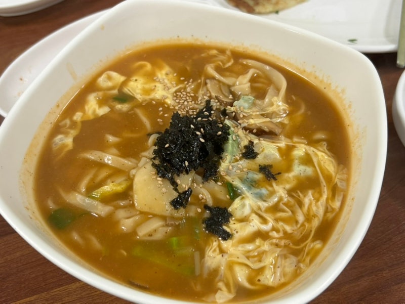 속초 장칼국수 맛집 고향칼국수