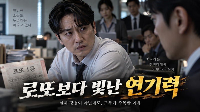 서현우 로또 1등 탄성, 실제 당첨 아닌 양준호 연기력이 화제인 이유