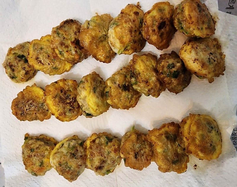 백종원 동그랑땡 맛있게 만드는법 전요리 고기완자 동그랑땡레시피