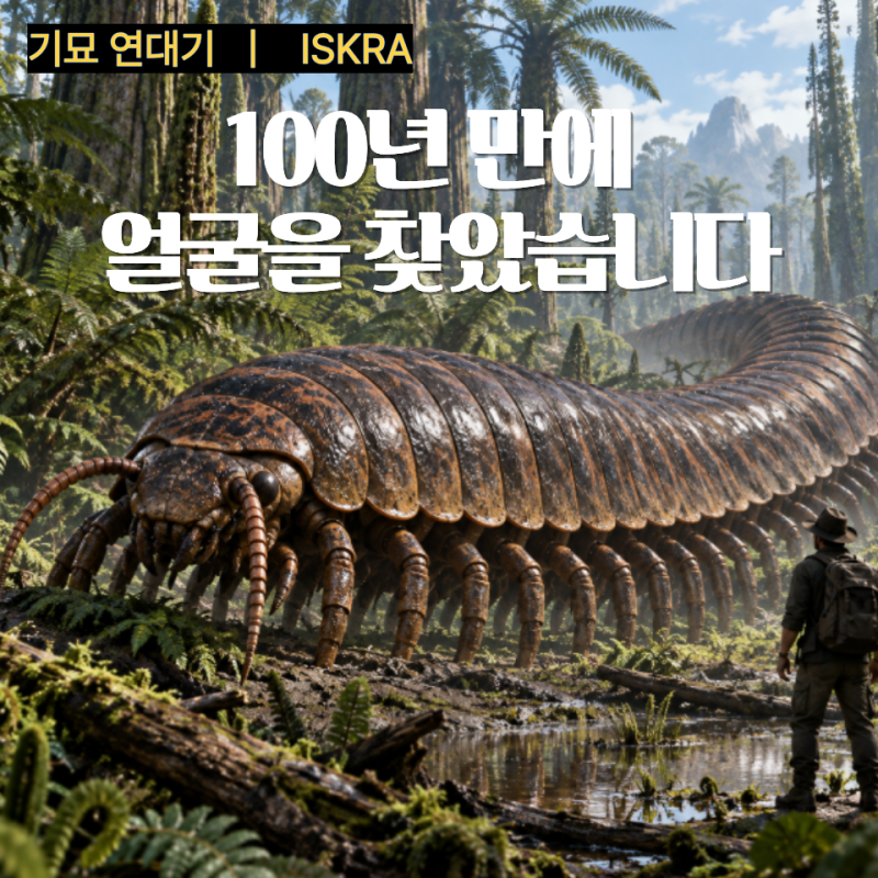 자동차만 한 지네가 돌아다녔다고요? 100년 넘게 얼굴을 숨긴 생물