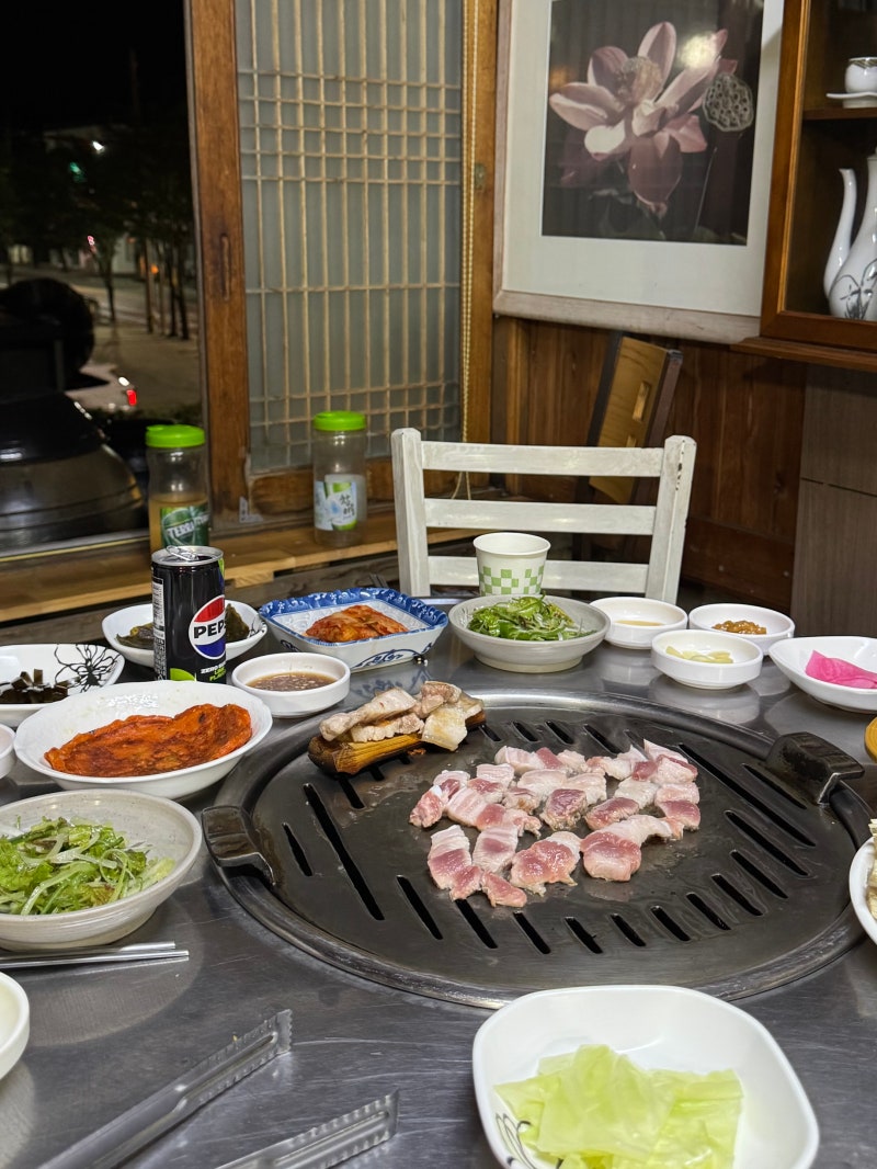 경주 노포 고깃집 추천 야장 감성 돼지오케이