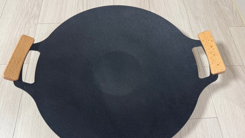 캠핑용 그리들팬 추천 39cm 대형 사이즈 이라이프 그리들팬 세트 사용 후기