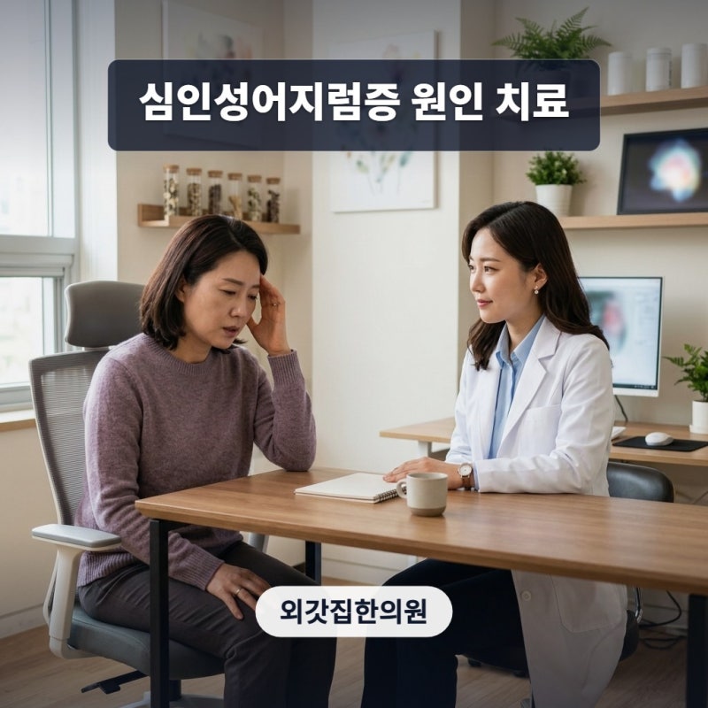 심인성어지럼증, 병원 검사해도 이상 없다면 확인해 보세요.