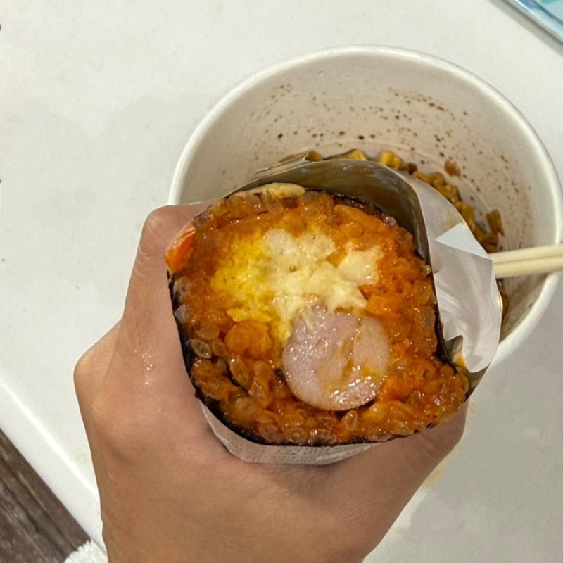 GS25 편의점김밥 불닭치즈오믈렛김밥 사전예약 / 할인받는 법 / 세븐일레븐 불닭치즈소세지김....
