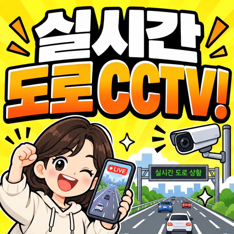 실시간 CCTV 고속도로 현황 확인방법, 경부 영동 서해안 호남 대구 포항 남해 중부내륙 대구부....