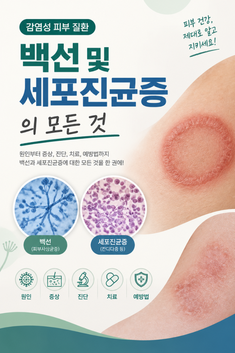 지독한 가려움과 붉은 반점, 혹시 곰팡이 때문일까? 감염성 피부 질환 ‘백선 및 세포진균증....