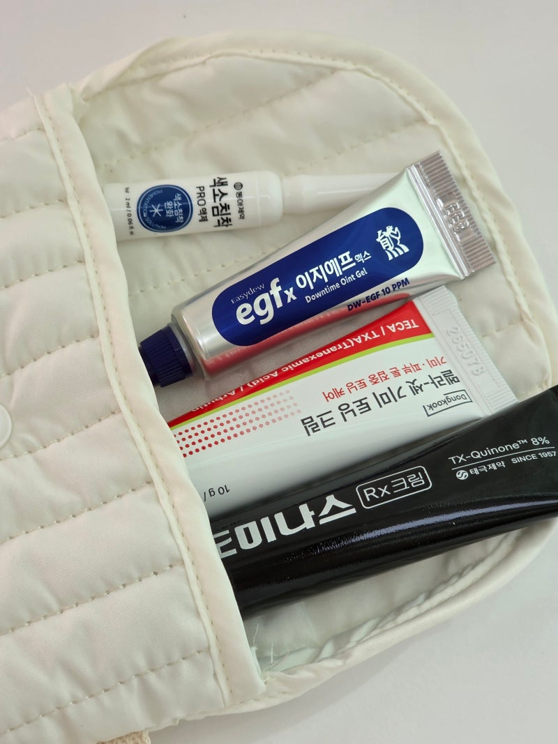 올리브영 어드밴스드 더마 키트, 여행갈 때도 든든한 고기능관리템 후기