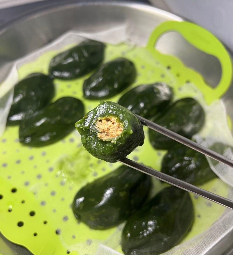 추석 송편 주문 영광모싯잎송편 보관방법 및 맛있게 먹는 법 tip