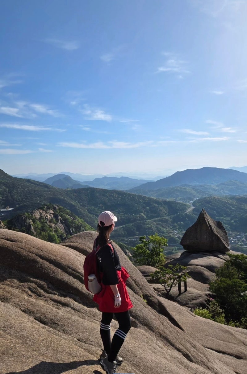 황매산 모산재 등산코스｜돛대바위부터 순결바위까지, 3시간 산행