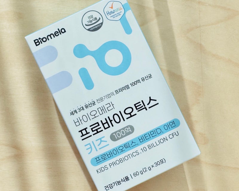키즈유산균 추천, 냉장 유산균 대신 실온 유산균 바이오메라 프로바이오틱스 키즈, 47개월 아....