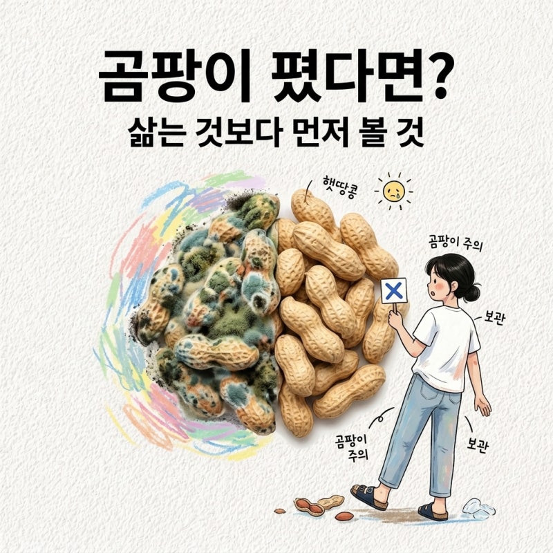 햇땅콩보관법 생땅콩보관 햇땅콩냉동 땅콩삶기 땅콩곰팡이