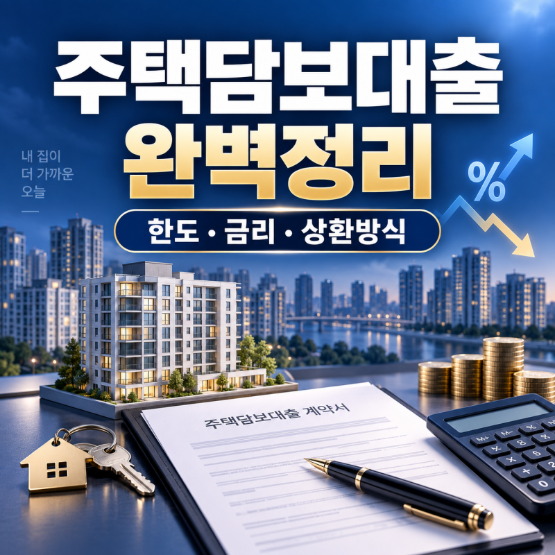 주택담보대출 완벽 정리