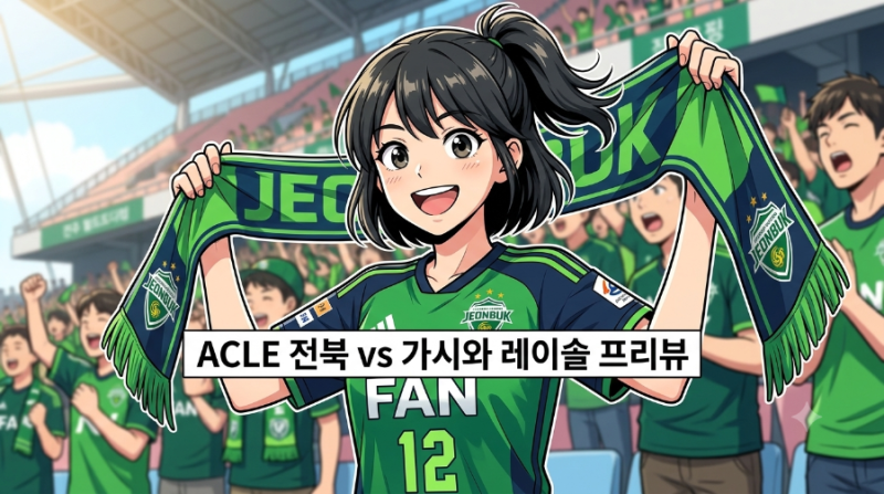 전북현대 vs 가시와레이솔 아챔 엘리트 1R 프리뷰 분석/