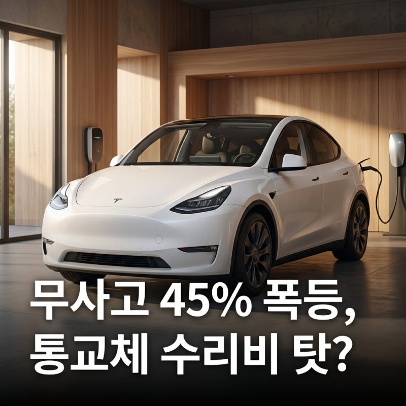 Tesla Model Y 무사고도 보험료 폭탄, 45% 폭등 왜?