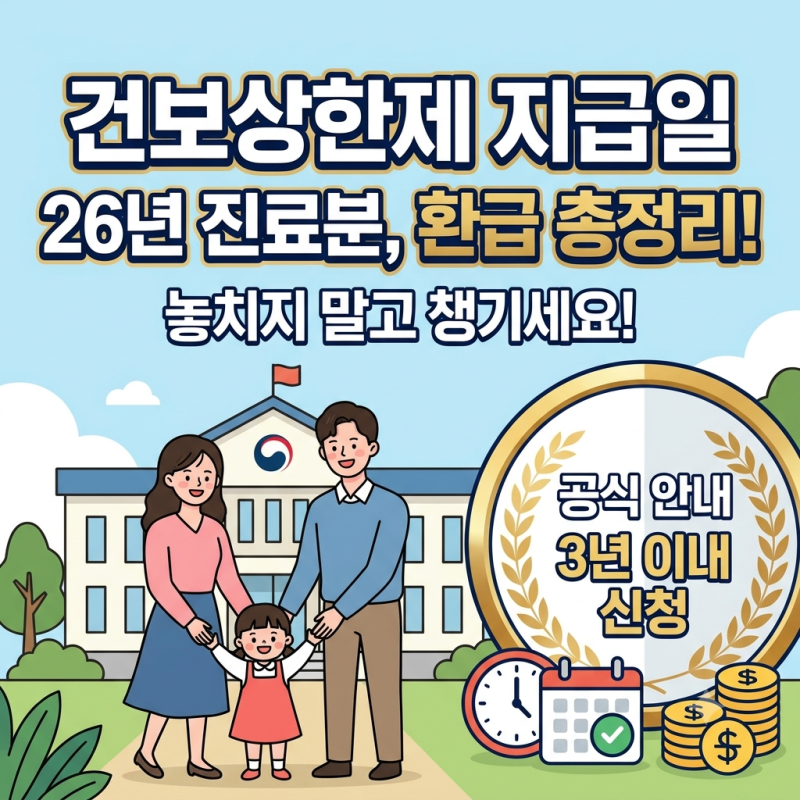 건보상한제 지급일 26년 기간 조회 신청 바로 해야합니다