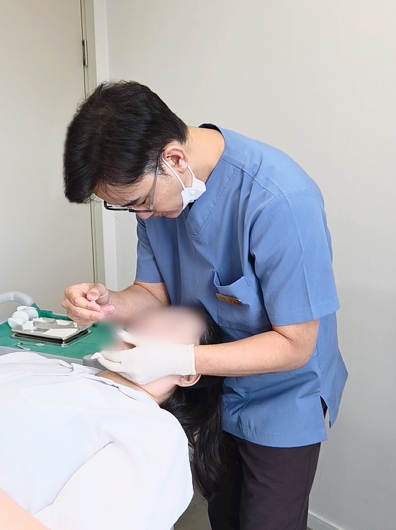 자갈턱 보톡스 효과와 통증, 주의사항 (흡연 등) | 강남역 글로우의원