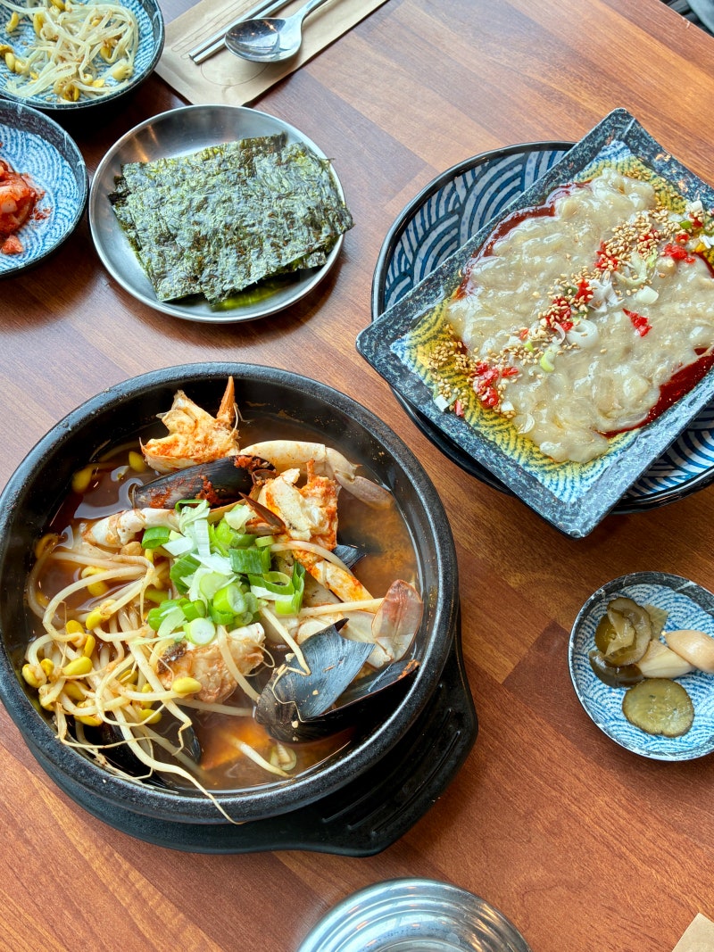 [오이도 점심 맛집] 국내산 제철 가을꽃게 오이도 가성비 맛집 꽃새담 오이도점