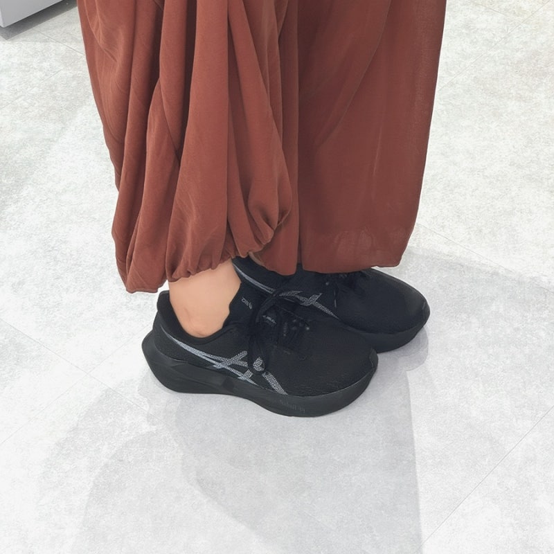 아식스 노바블라스트6 착용샷 착화감 발볼 넓이 솔직후기