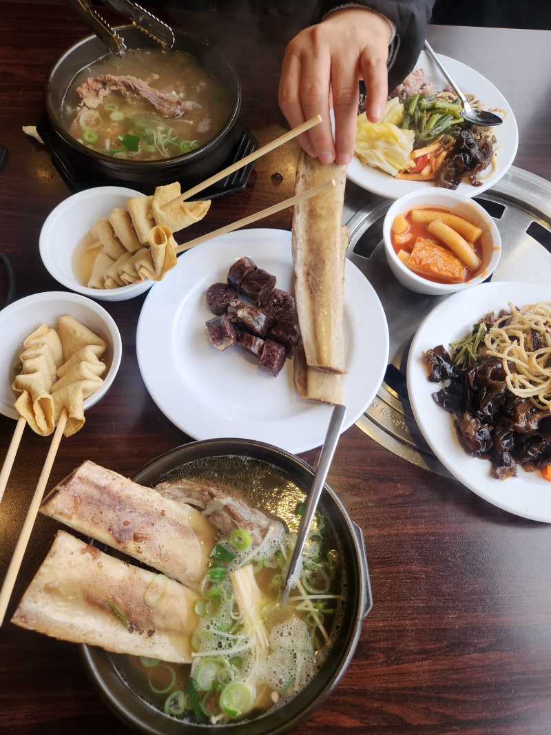 부산 남구 문현 맛집 가족외식 "호포갈비 문현점" 식육식당 소고기 갈비탕 육회비빔밥 한식....