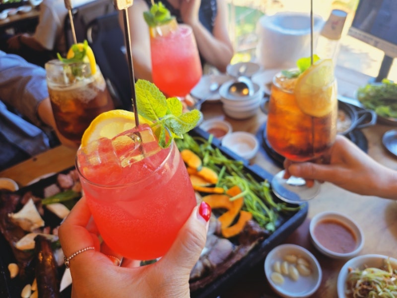 경기도 양평 두물머리 세미원 맛집 대디스바베큐 메뉴 가격