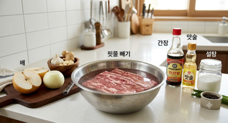 LA갈비재는법 양념장 비율부터 굽는법까지｜질기지 않고 부드럽게 만드는 방법
