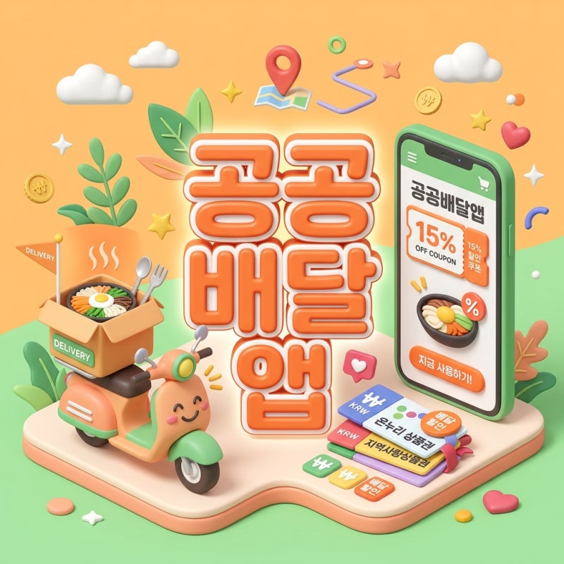 배달비 0원 + 15% 추가 할인! 공공배달앱(땡겨요·배달특급) 알뜰 주문 꿀팁