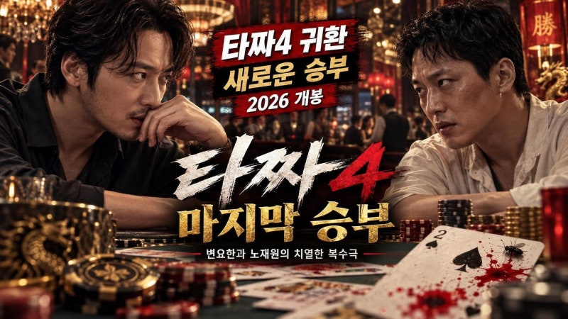 타짜4 벨제붑의 노래 총정리, 변요한·노재원이 펼칠 마지막 승부와 2026년 개봉 정보