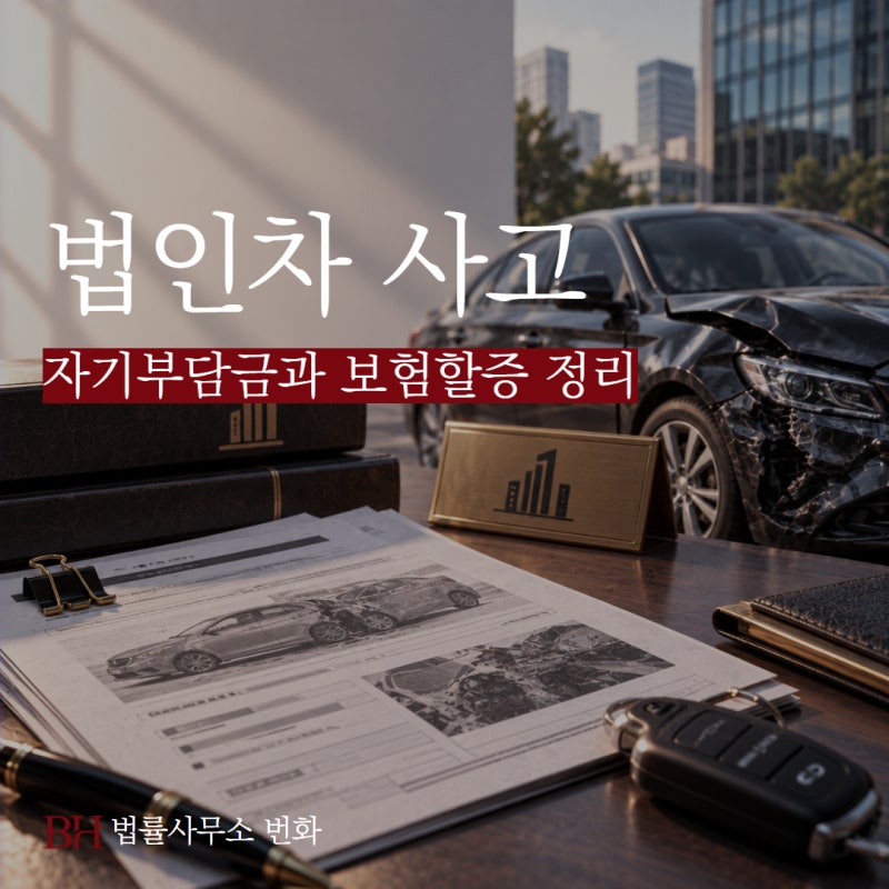법인차 사고시 자기부담금은 누가 내고 보험 할증은 어떻게 될까
