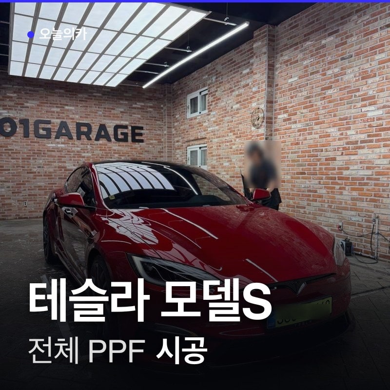 동탄 테슬라 PPF 안 했을 때 스톤칩과 생활 스크래치로 도장면이 상처 입는 이유.