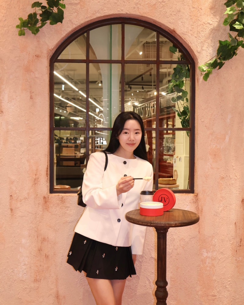 더현대서울 데이트 디저트 코스 호아킨 바스코 팝업 바스크 치즈케이크 후기
