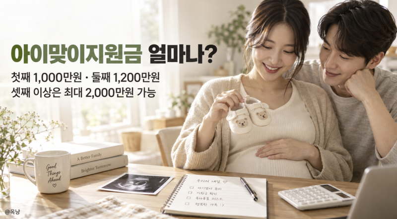 2027년 출산지원금 최대 2천만원 1월생도 받을까?